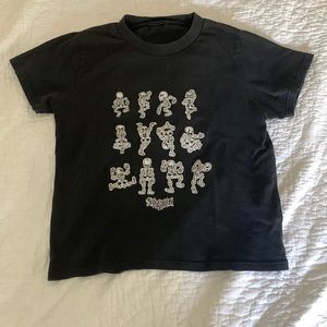 Black Skelton Tee